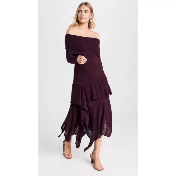 Ulla Johnson Womens Ambrosia DressMahogany