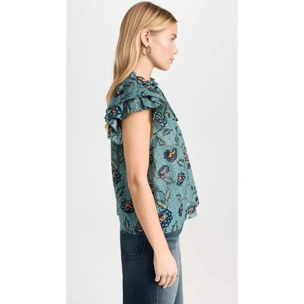 Ulla Johnson Womens Annie TopCornflower