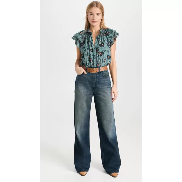 Ulla Johnson Womens Annie TopCornflower