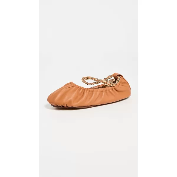 Ulla Johnson Womens Ballet Flats with ChainRustCopper