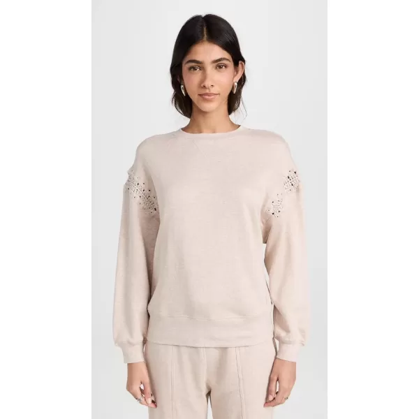 Ulla Johnson Womens Cori PulloverOatmeal Melange