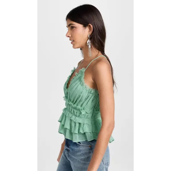 Ulla Johnson Womens Fern TopSea Glass