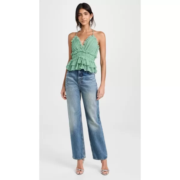 Ulla Johnson Womens Fern TopSea Glass