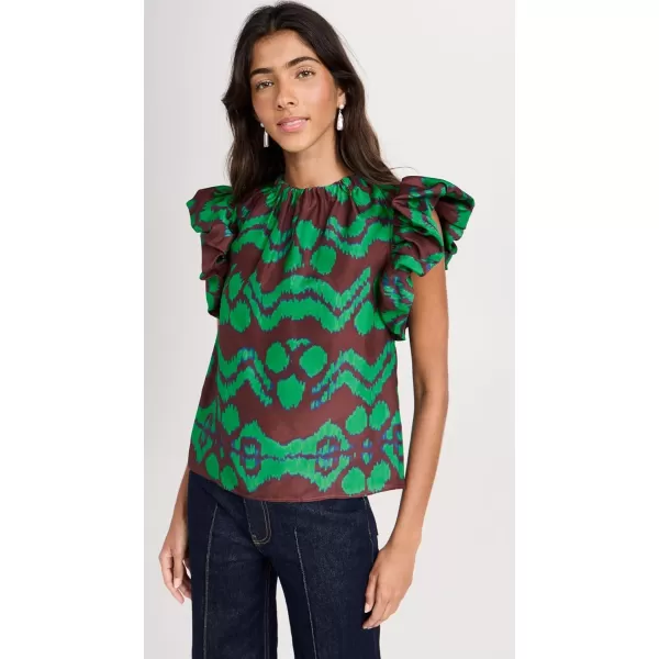 Ulla Johnson Womens Iren TopMalachite