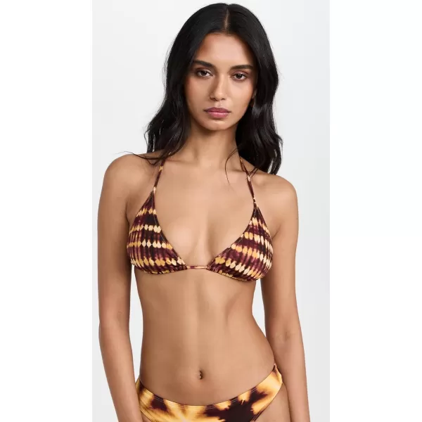 Ulla Johnson Womens Maya Bikini TopAmber