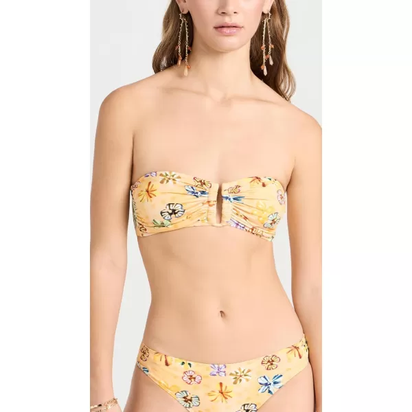 Ulla Johnson Womens Santorini Bikini TopDaffodil