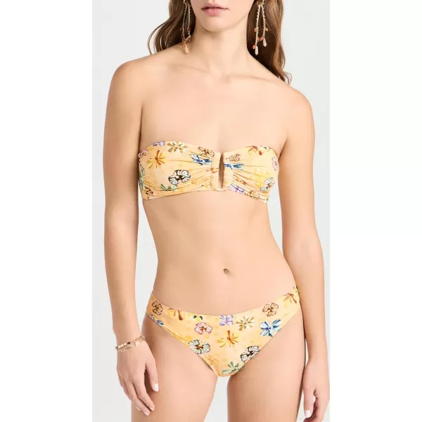 Ulla Johnson Womens Santorini Bikini TopDaffodil