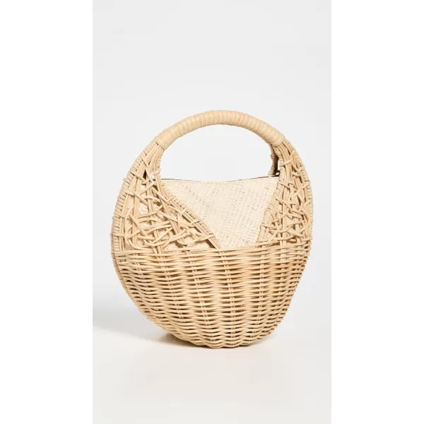 Ulla Johnson Womens Sea Shell Wicker BagNatural