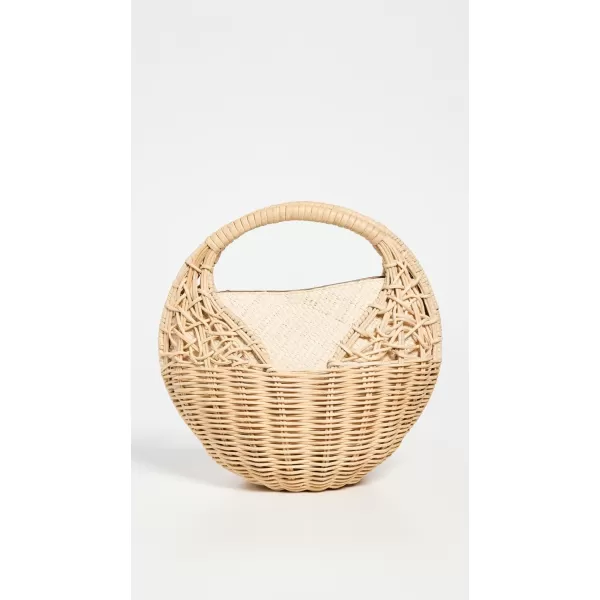 Ulla Johnson Womens Sea Shell Wicker BagNatural