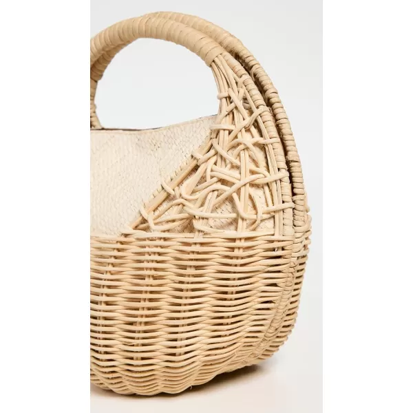 Ulla Johnson Womens Sea Shell Wicker BagNatural