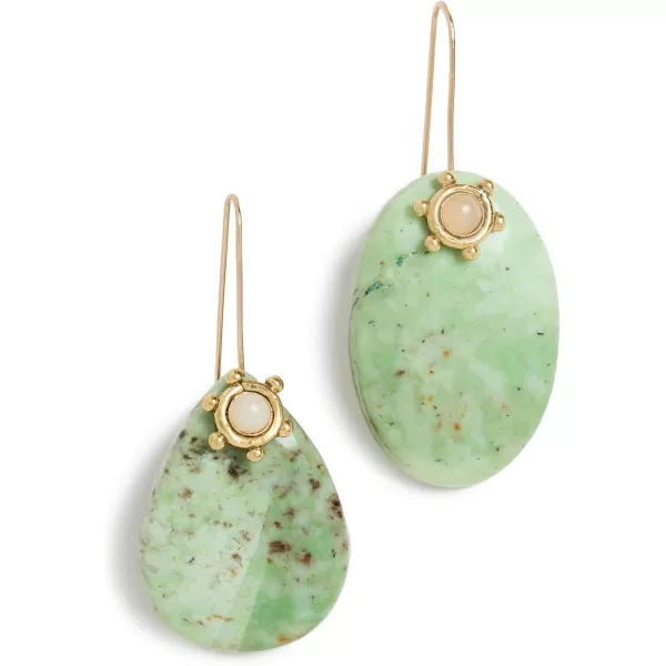 Ulla Johnson Womens Stone Drop Earrings Green Turquoise One SizeUlla Johnson Womens Stone Drop Earrings Green Turquoise One Size