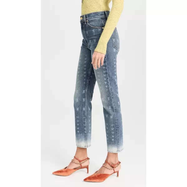 Ulla Johnson Womens The Cropped Agnes JeansEtched Arashi Wash