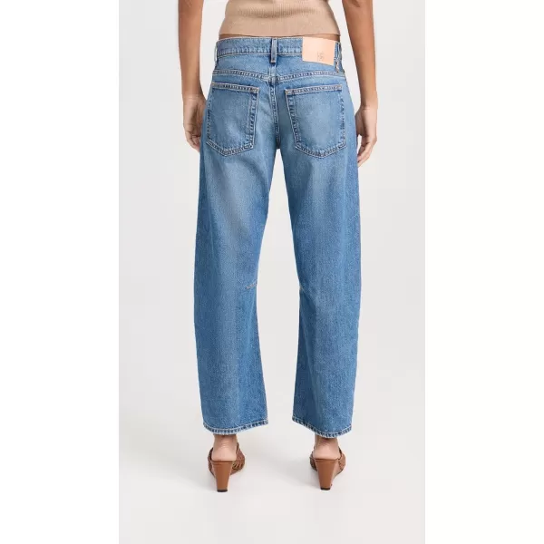 Ulla Johnson Womens The Esme JeansDanube Medium Indigo Wash