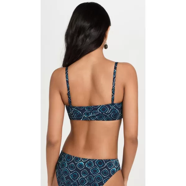 Ulla Johnson Womens Zahara Bikini TopAquamarine