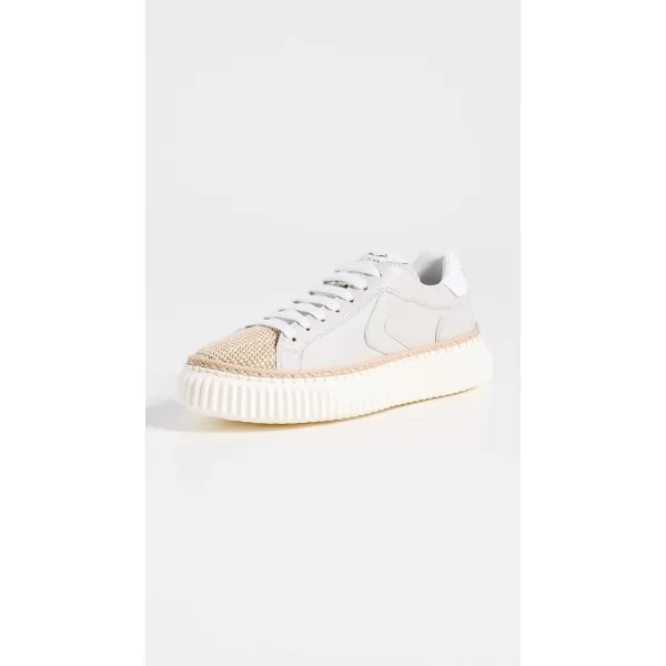 VOILE BLANCHE Womens Lipari SneakersJutaNappa Cordawhite