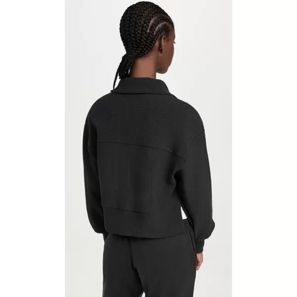 Varley Womens Ramona Half Zip SweatshirtBlack