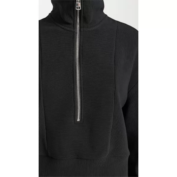 Varley Womens Ramona Half Zip SweatshirtBlack