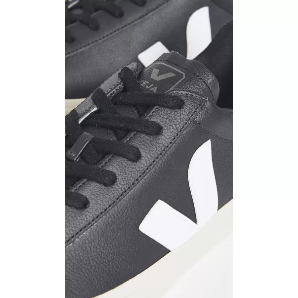 Veja Mens Campo SneakersBlackWhite