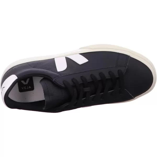 Veja Mens Campo SneakersChrome FreeBlackWhite