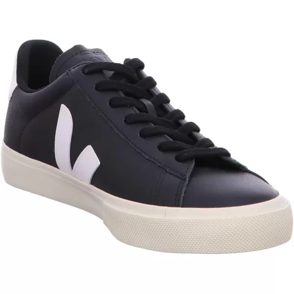 Veja Mens Campo SneakersChrome FreeBlackWhite