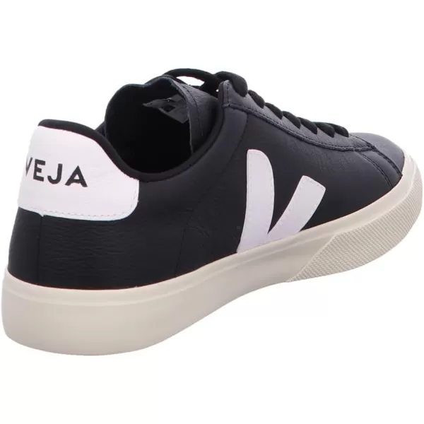 Veja Mens Campo SneakersChrome FreeBlackWhite