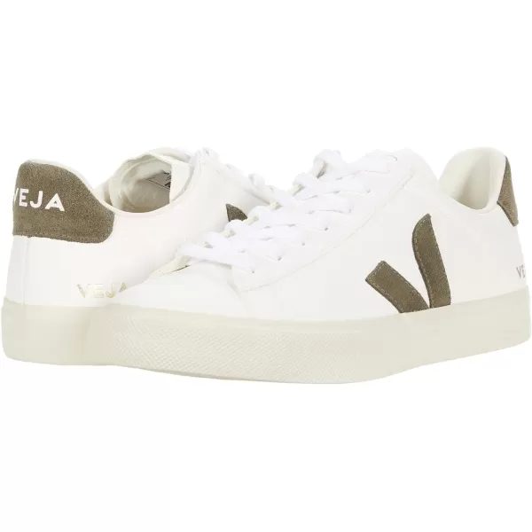 Veja Mens Campo SneakersChrome FreeExtra WhiteKhaki