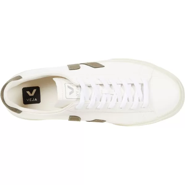 Veja Mens Campo SneakersChrome FreeExtra WhiteKhaki