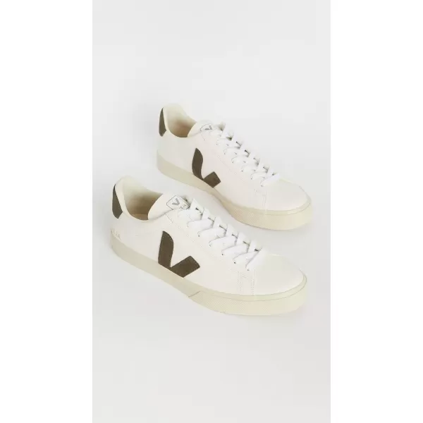 Veja Mens Campo SneakersExtra WhiteKhaki