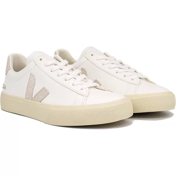 Veja Mens Campo SneakersExtra WhiteNatural Suede