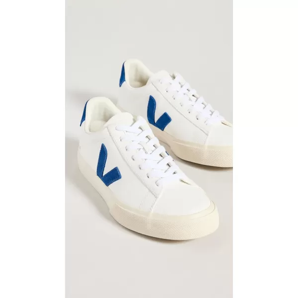 Veja Mens Campo SneakersExtra WhiteSwedish Blue