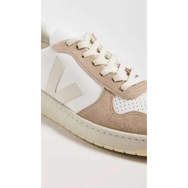 Veja Mens Esplar Leather SneakersExtra White Sahara