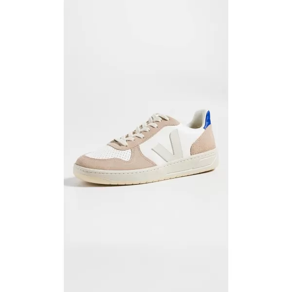 Veja Mens Esplar Leather SneakersExtra White Sahara