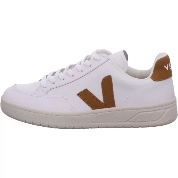 Veja Mens Esplar Leather SneakersExtra WhiteCamel