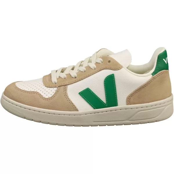 Veja Mens Esplar Leather SneakersExtra WhiteEmeraudeSahara