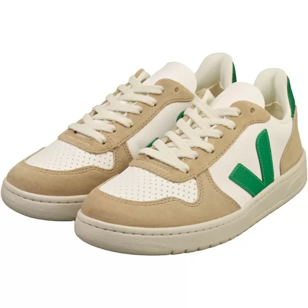 Veja Mens Esplar Leather SneakersExtra WhiteEmeraudeSahara