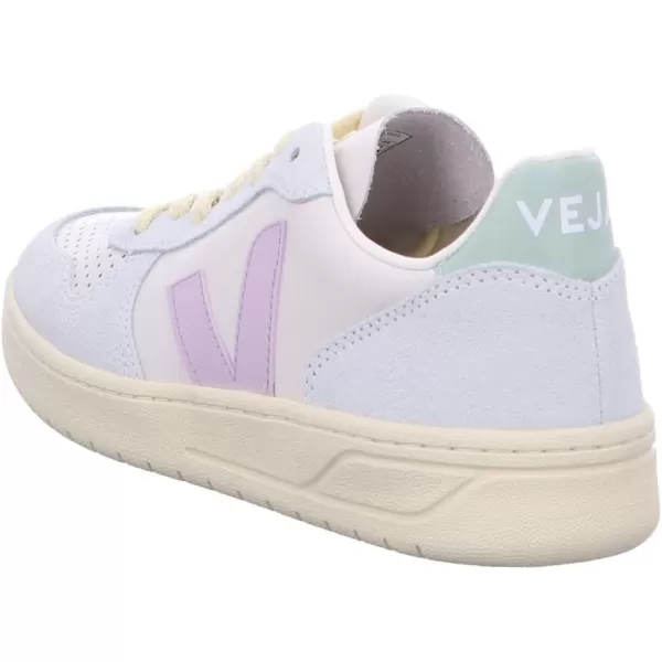 Veja Mens Esplar Leather SneakersGravelParmeMenthol