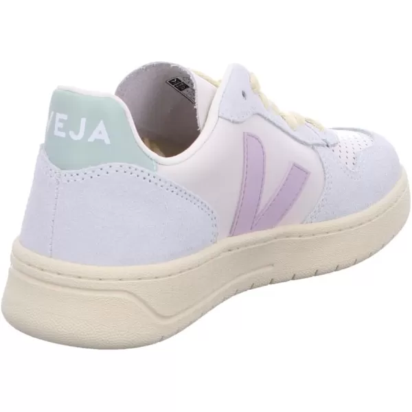 Veja Mens Esplar Leather SneakersGravelParmeMenthol