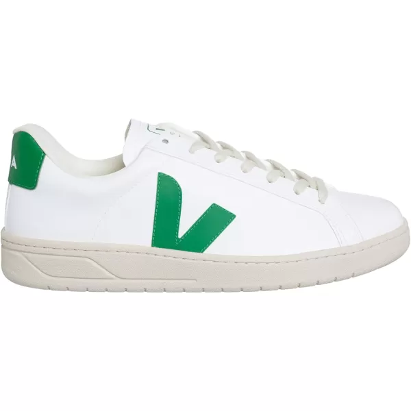 Veja Mens Esplar Leather SneakersWhite  Emeraude