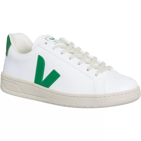 Veja Mens Esplar Leather SneakersWhite  Emeraude