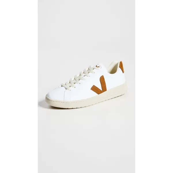 Veja Mens Esplar Leather SneakersWhite Camel