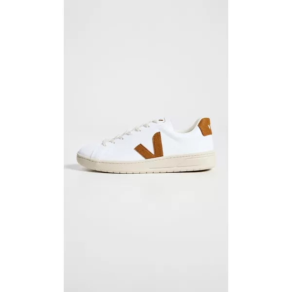 Veja Mens Esplar Leather SneakersWhite Camel