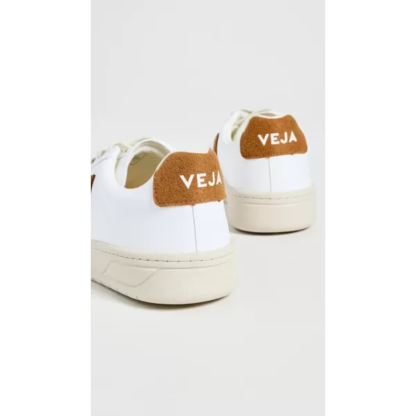 Veja Mens Esplar Leather SneakersWhite Camel