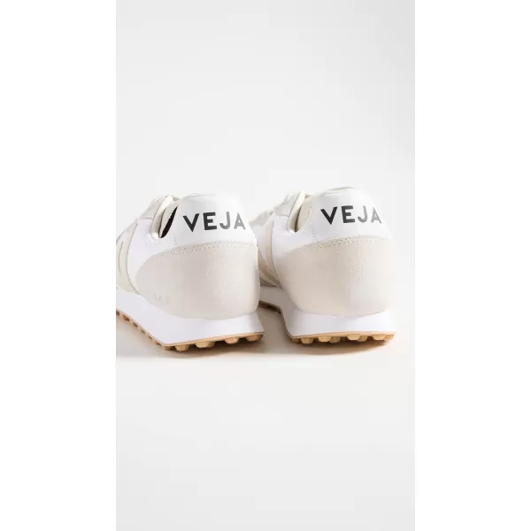 Veja Mens Esplar Leather SneakersWhite PierreNatural