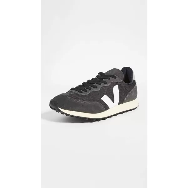 Veja Mens Rio Branco Alveo MeshAlveomesh BlackWhiteOxfordGrey