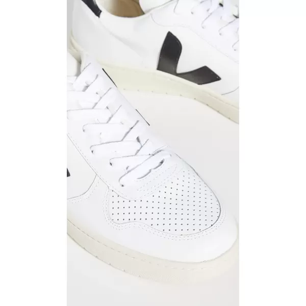 Veja Mens V 10 B Mesh SneakersExtra WhiteBlack