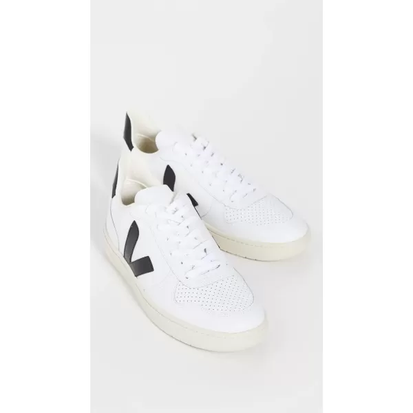 Veja Mens V 10 B Mesh SneakersExtra WhiteBlack