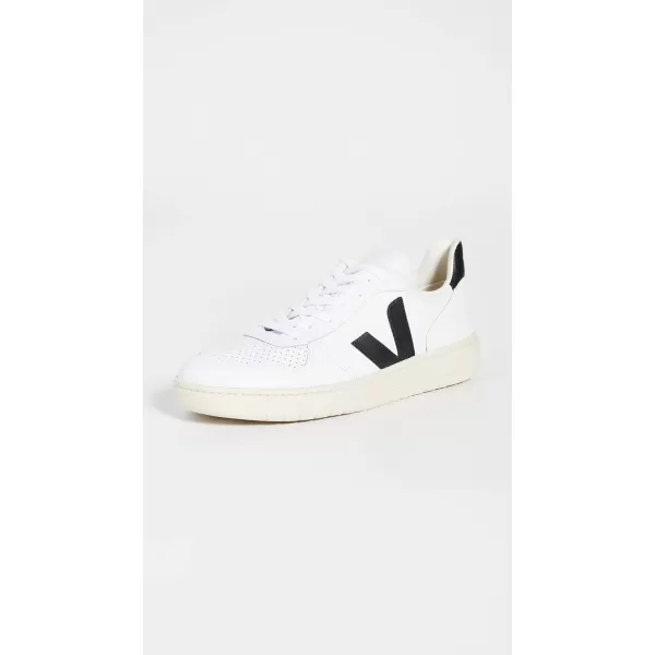 Veja Mens V 10 B Mesh SneakersExtra WhiteBlack