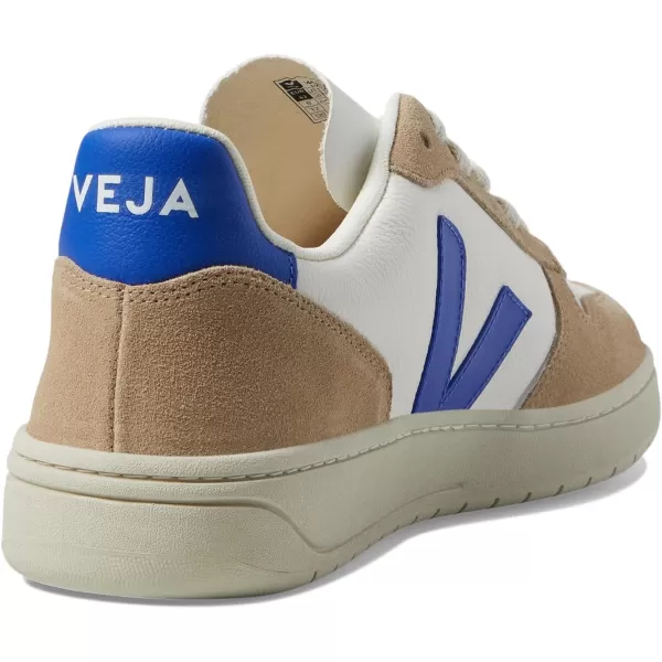 Veja Mens V 10 B Mesh SneakersExtra WhiteParosSahara