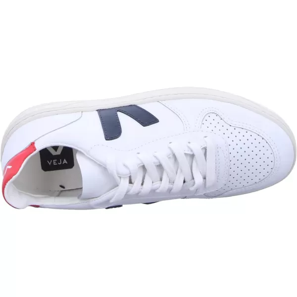 Veja Mens V 10 B Mesh SneakersExtrawhiteNauticoPekin