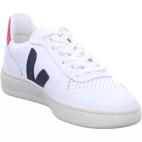 Veja Mens V 10 B Mesh SneakersExtrawhiteNauticoPekin